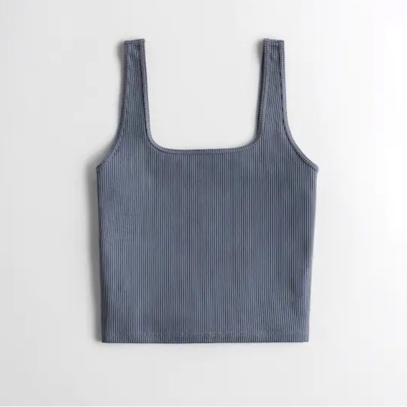 Hollister | Tops | Hollister Seamless Square Neck Tank | Poshmark